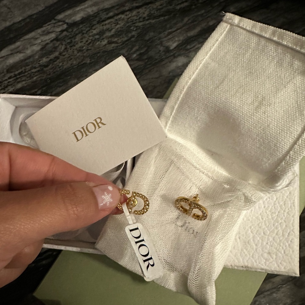 Brand new Dior earrings
